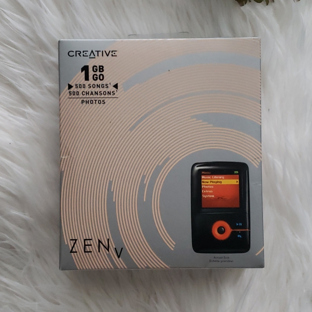 Creative Zen V 1Gb Black Mp3 Player